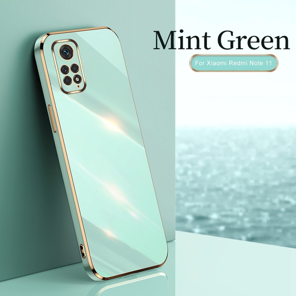 Ốp Điện Thoại Silicon Tráng Gương Cho Xiaomi Redmi Note 11 Pro + 5G Note 11 Pro Plus 11S Note11 Note11S Note11Pro 4G 5G