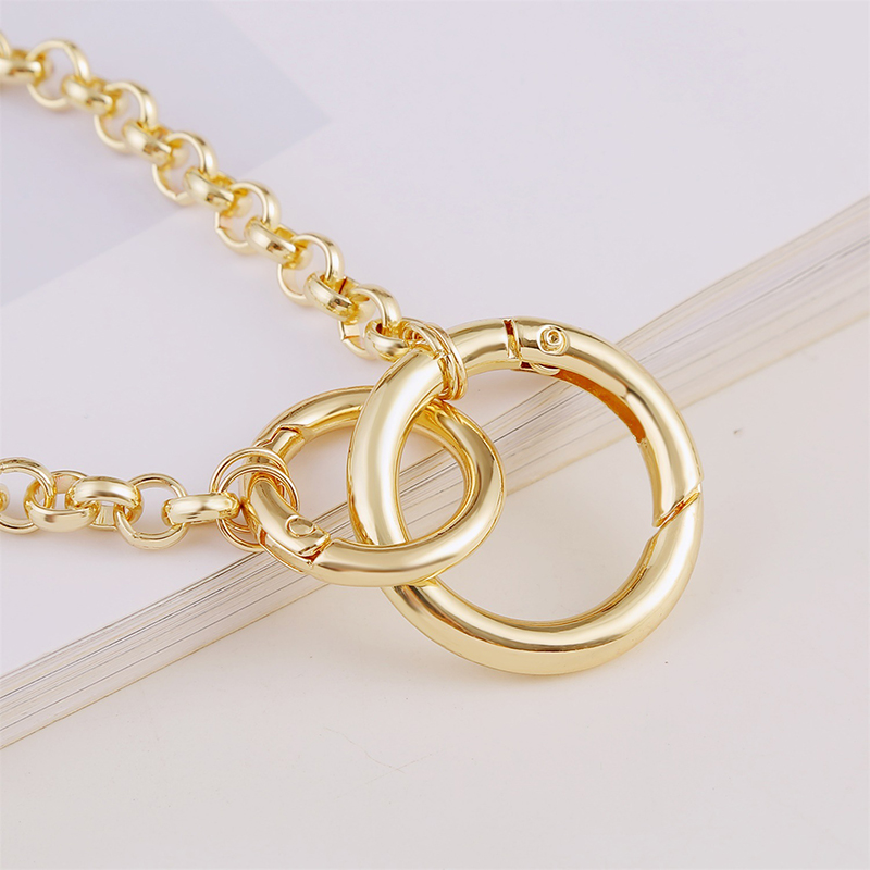 Vòng Cổ Choker Hai Lớp Mặt Trái Tim Phong Cách Hip Hop