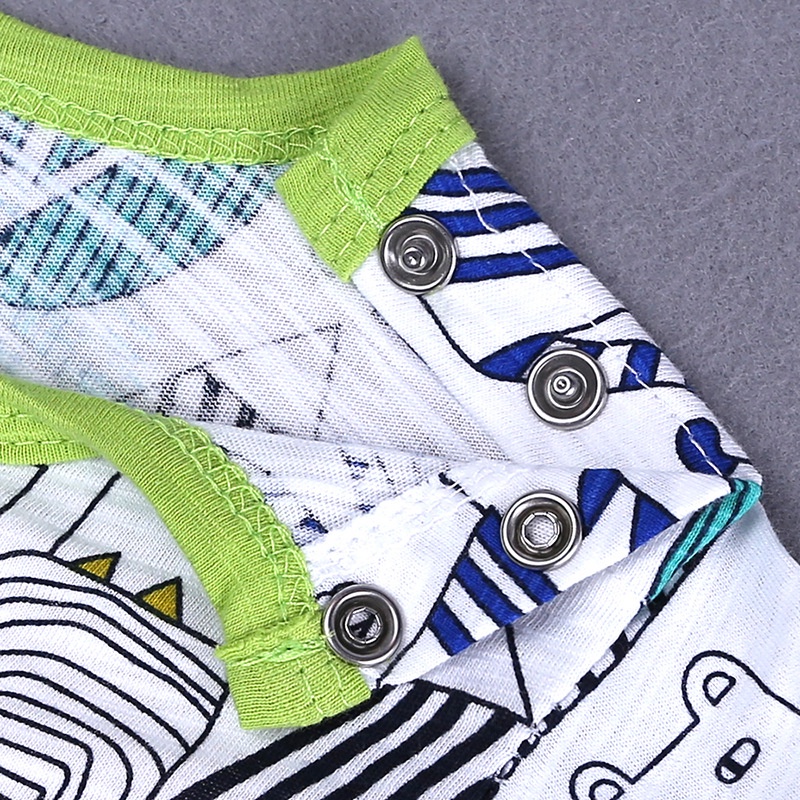 Bộ áo liền quần in họa tiết hoa cúc xinh xắn cho bé sơ sinh 0-18 tháng tuổi