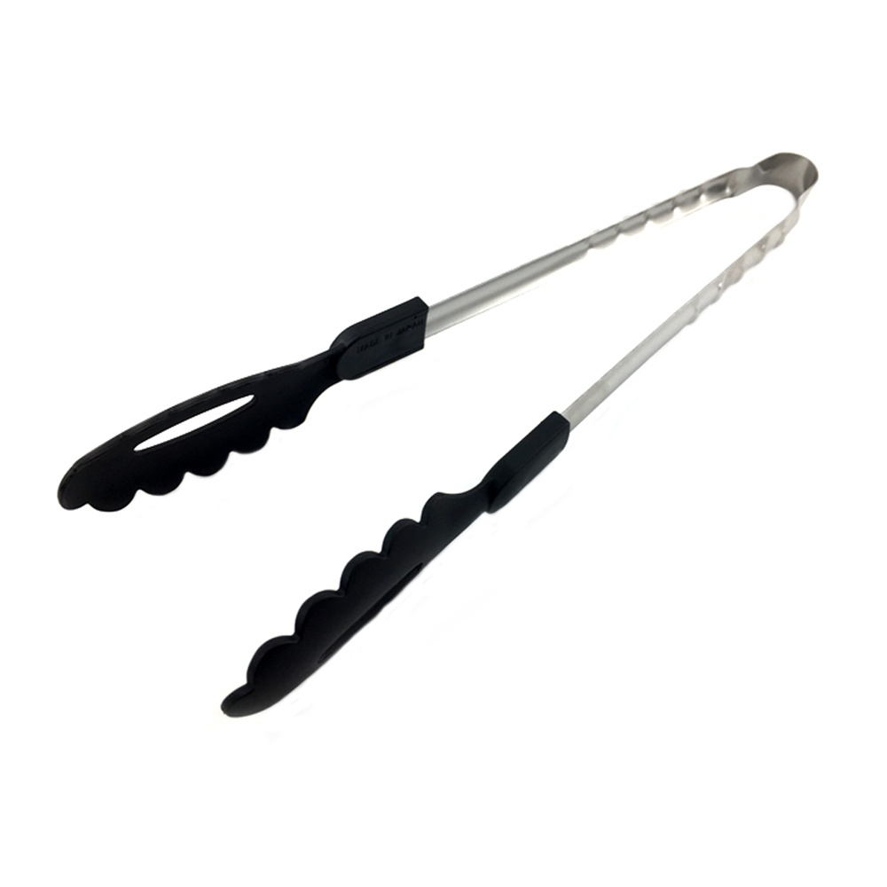 Daiso Kẹp gấp thực phẩm bằng thép không gỉ - 30cm