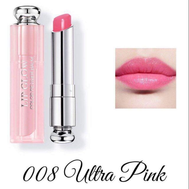 dior addict lip glow 008 ultra pink