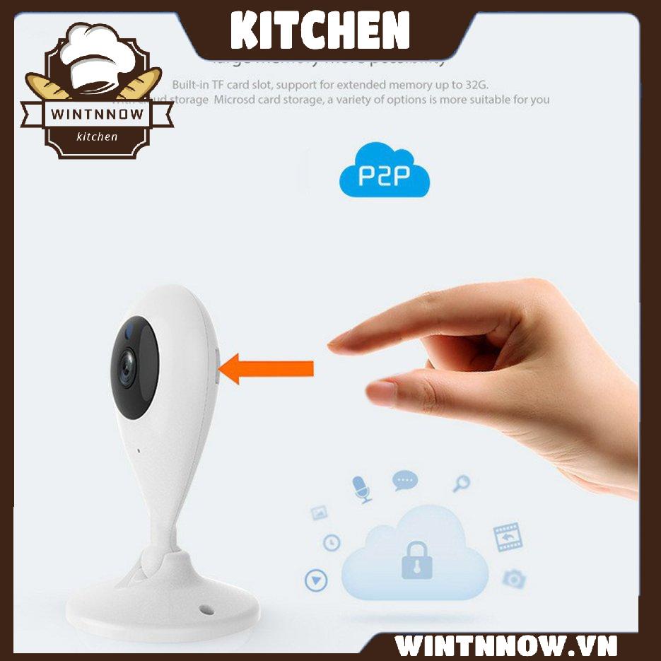 Webcam Thông Minh Không Dây Có Chế Độ Nhìn Đêm Cao