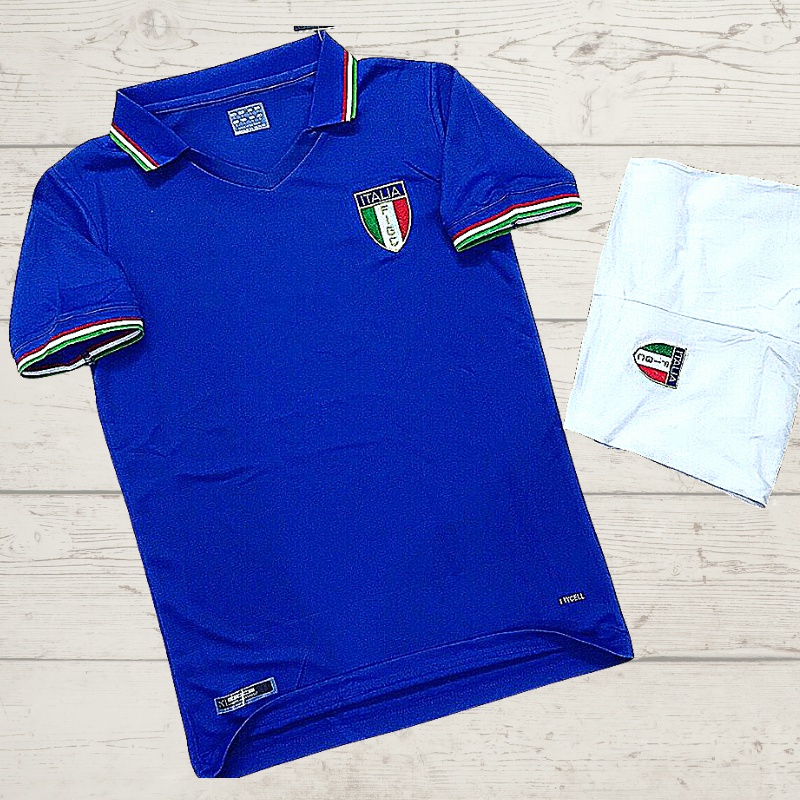 Bộ quân áo bóng đá Đội Tuyển Italia ( Ý) trắng 2022, bộ quân áo bóng đá đẹp thấm hút mồ hôi