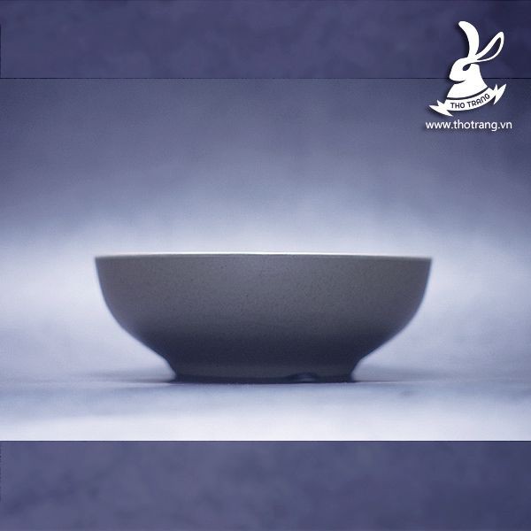 Tô Bún Bò Tròn Trơn Màu Nâu Nhám Nhựa Melamine Đài Loan - Chính Hãng