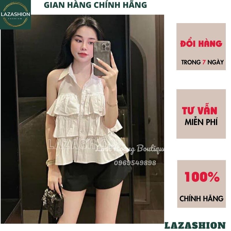 Áo sơ mi nhiều tầng kiểu dáng hàn quốc ulzzang tiểu thư bánh bèo dễ thương, áo kiểu nữ - LAZASHION