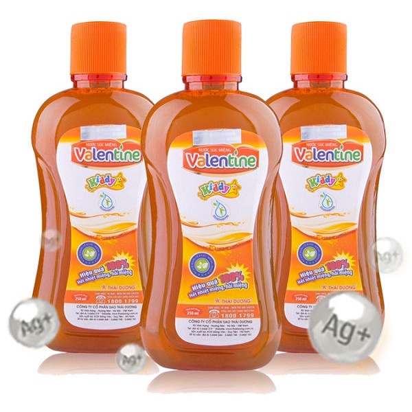 Nước Súc Miệng Sao Thái Dương Valentin Giảm Nhiệt Miệng, Hôi Miệng, Viêm Chân Răng 500ml