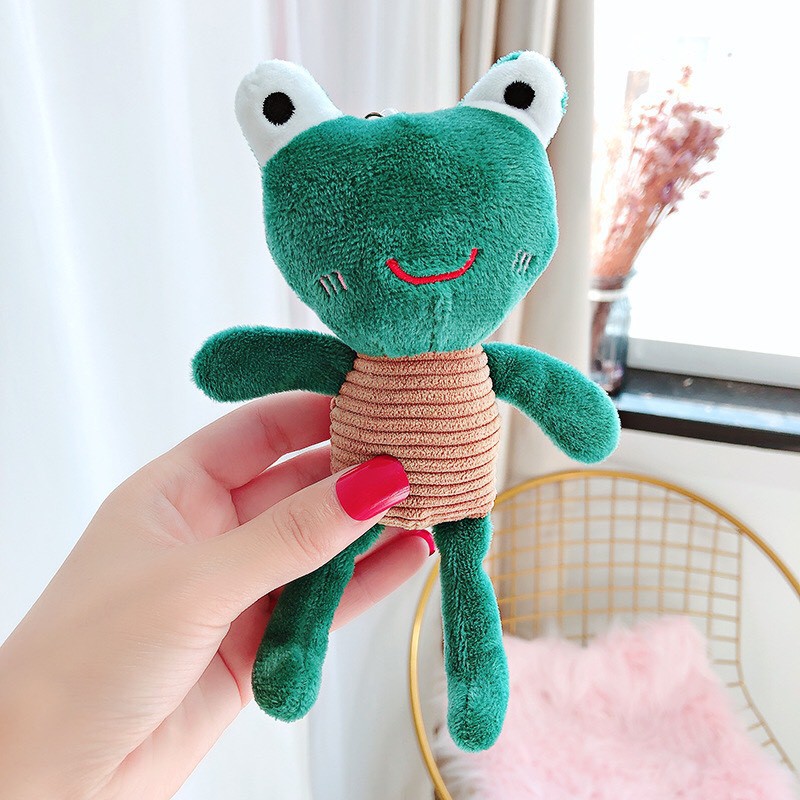 MÓC KHÓA GẤU BÔNG HÌNH ĐỘNG VẬT 15cm