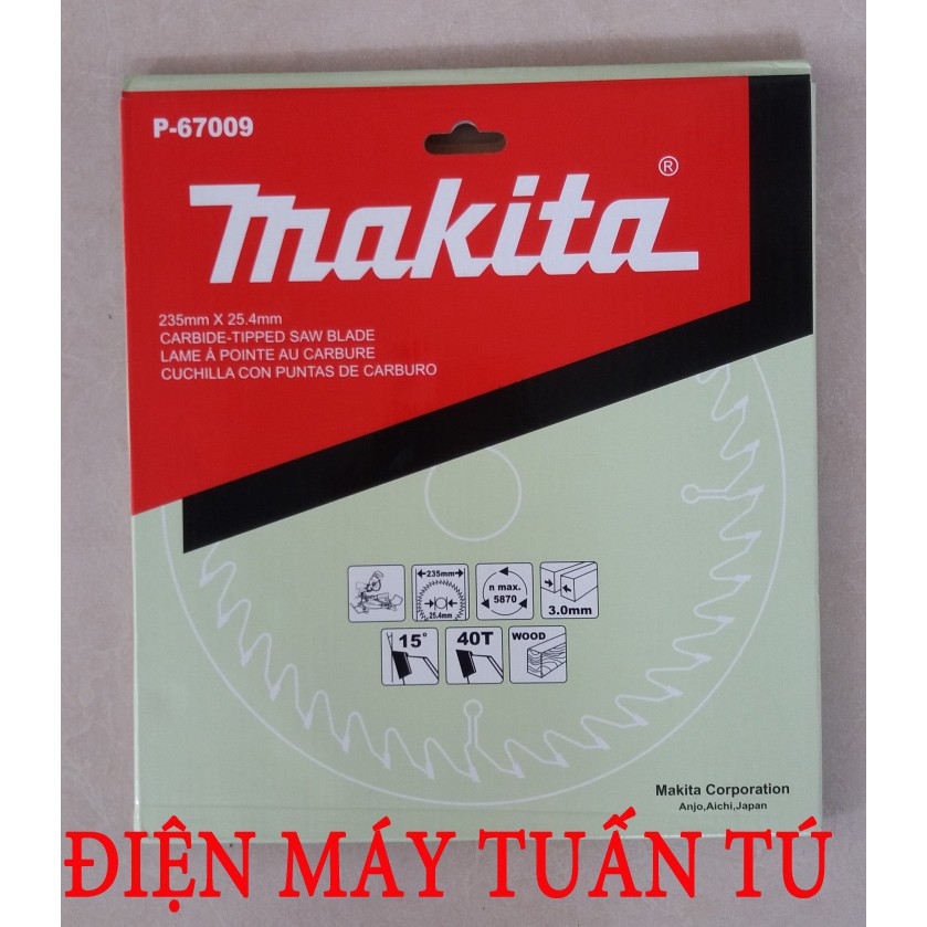 LƯỠI CƯA GỖ MAKITA D230MM