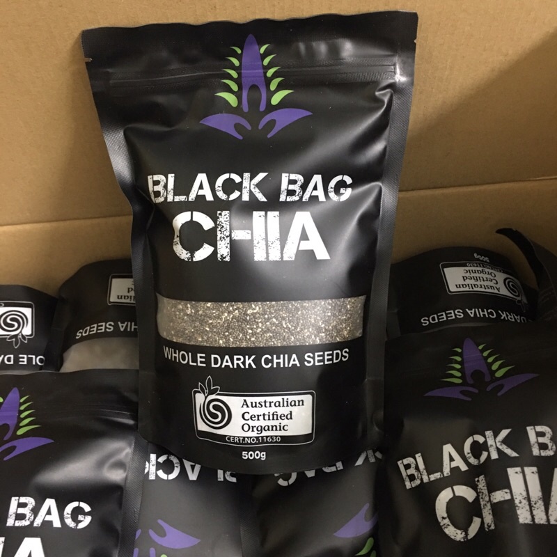 HẠT CHIA ĐEN ÚC BLACK BAG CHIA 500G
