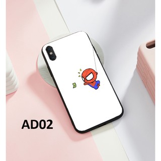 [FREESHIP TỪ 50k] ỐP LƯNG IPHONE IN HÌNH SPIDER MAN CHIBI