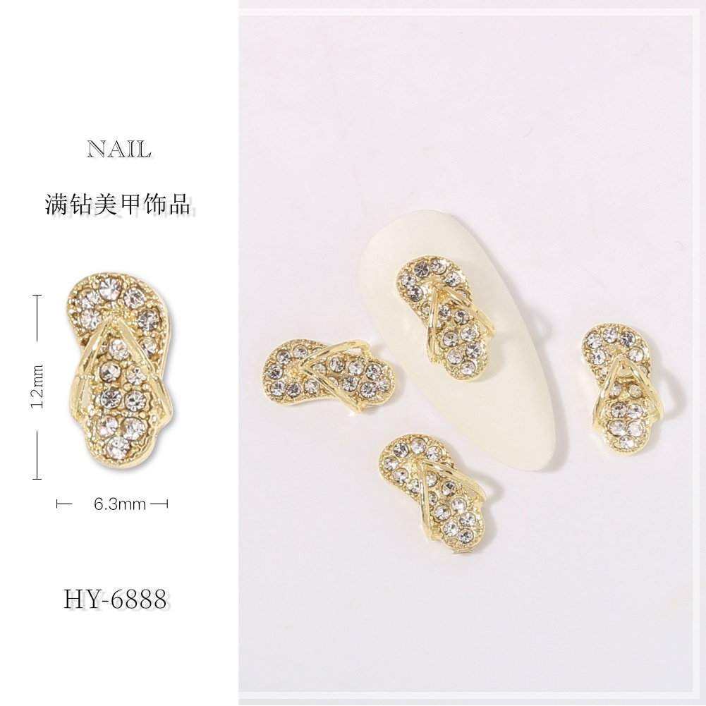 Phụ Kiện Trang Trí Móng Tay Hình Chú Ong Lấp Lánh