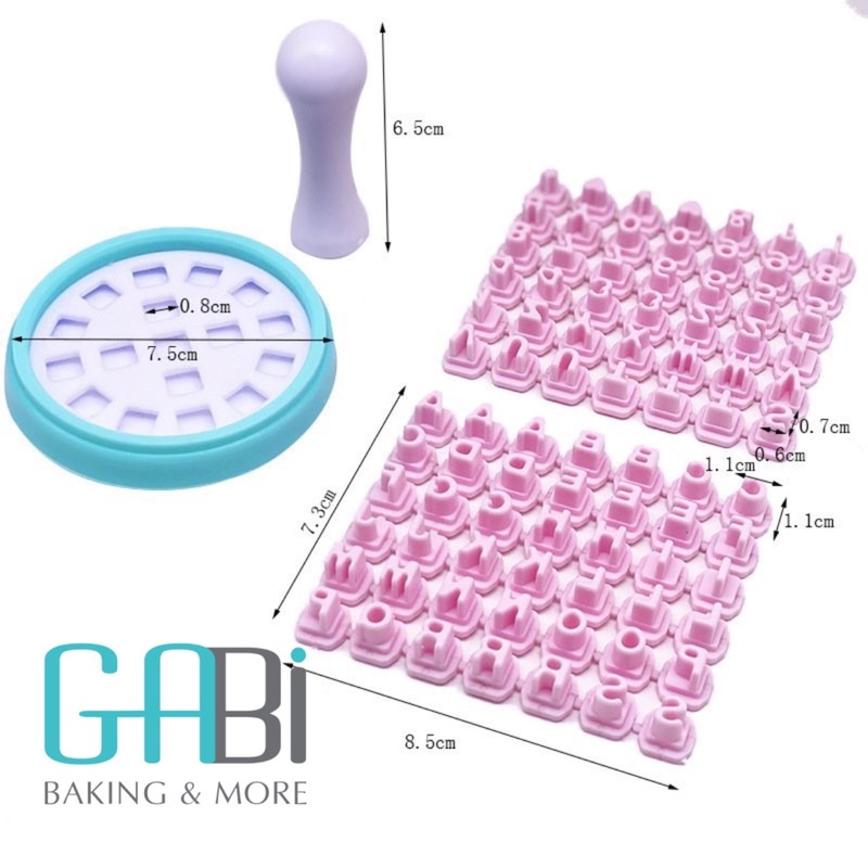 Bộ đóng dấu cookie bảng chữ cái