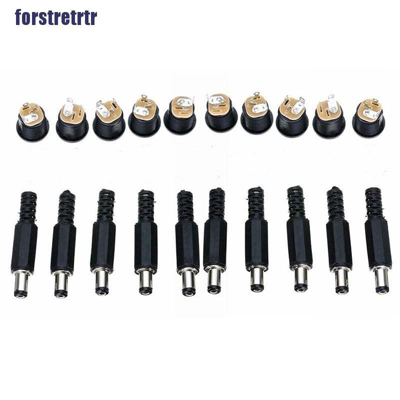 Set 10 cặp jack cắm 12V 3A + cổng cắm DC chất lượng cao