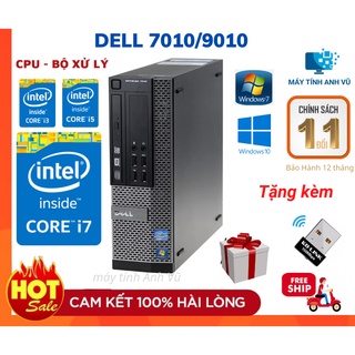 Mua Máy Bộ Dell Máy Tính Đồng Bộ Dell Core i3 i5 i7 - Dell Optiplex 7010/9010 - Tặng USB Wifi - Bảo Hành 12 Tháng