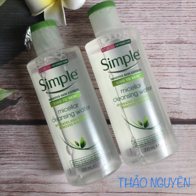 Nước tẩy trang Simple Kind to Skin Micellar Cleansing Water | BigBuy360 - bigbuy360.vn