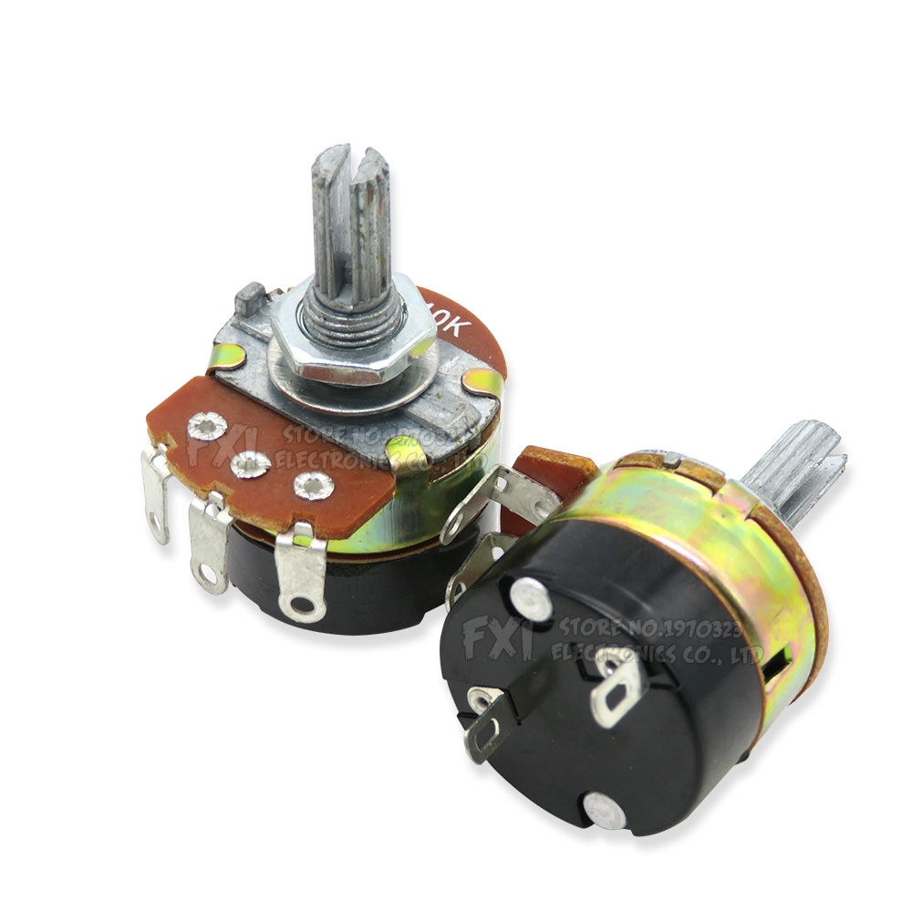 Bộ 5 Chiết Áp Điều Chỉnh Tốc Độ WH138 WH138-1 B5K B10K B20K B50K B100K B250K B500K 10K 100K