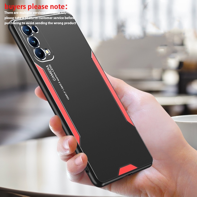 Ốp Điện Thoại Kim Loại Nhôm Nhám Chống Sốc Cho Realme V5 X7 X7 Pro Q2 Pro Q2i Realme 2 Pro X XT X2