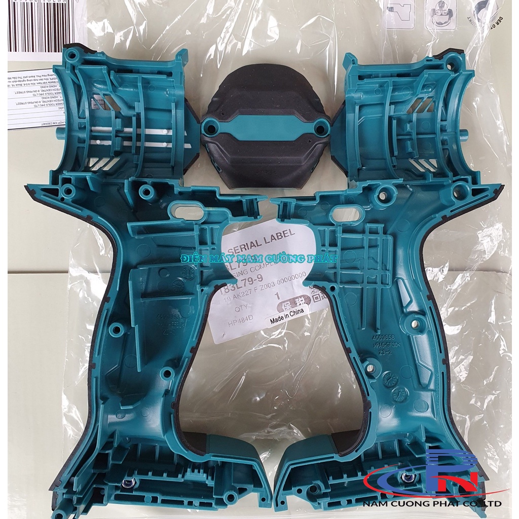 Vỏ máy khoan pin 18v Makita DHP484 DDF484 XHP12 XDF12