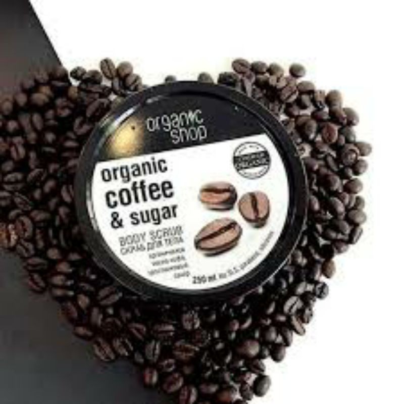 TẨY TẾ BÀO CHẾT TOÀN THÂN ORGANIC - Coffee & Sugar Body Scrub 250ml ( Cà Phê & Đường ) | BigBuy360 - bigbuy360.vn