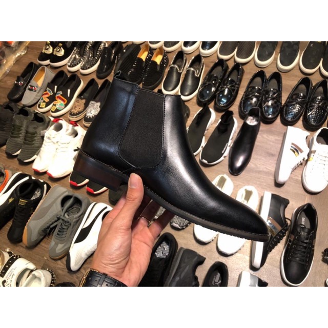 Giày chelsea boots da thật 100%