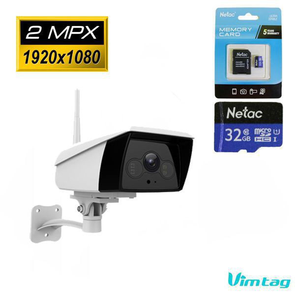 CAMERA IP WIFI - NGOÀI TRỜI VIMTAG B4, 1080P