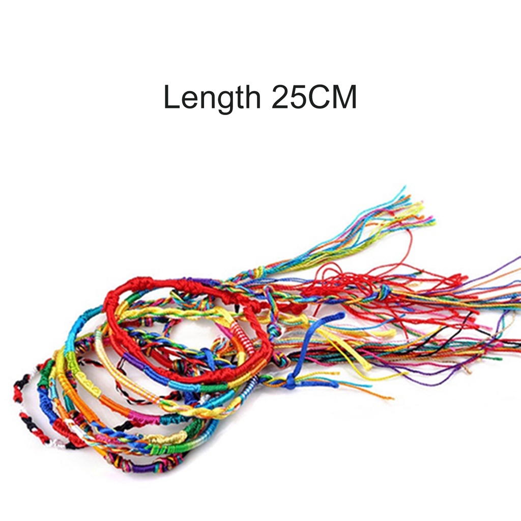 Bộ 20 vòng tay handmade nhiều màu đa dạng kiểu mẫu cá tính