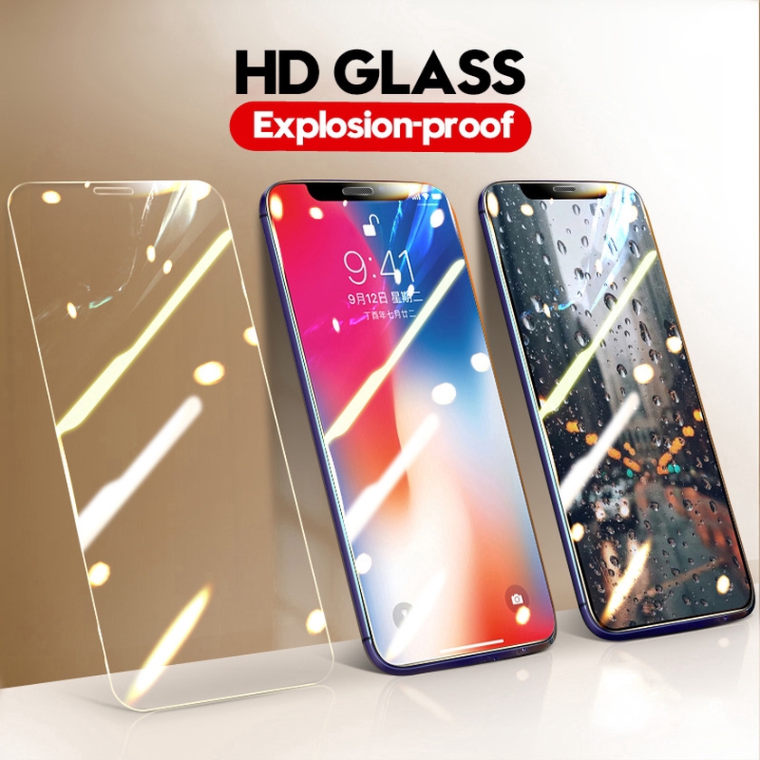 Ốp Điện Thoại Kính Cường Lực 9h Cho Iphone 14 13 12 11 Max Pro Xs Max 6 6s 7 8 Plus X Se 2020