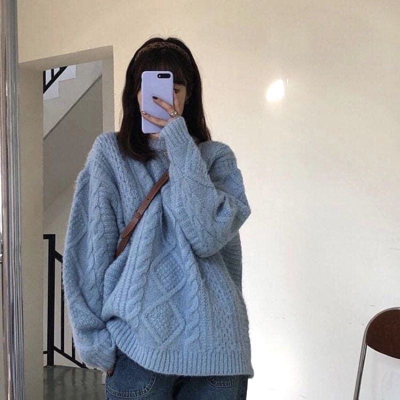 Áo len Hàn thừng chốt trên livestream (21-24h) hàng ngày