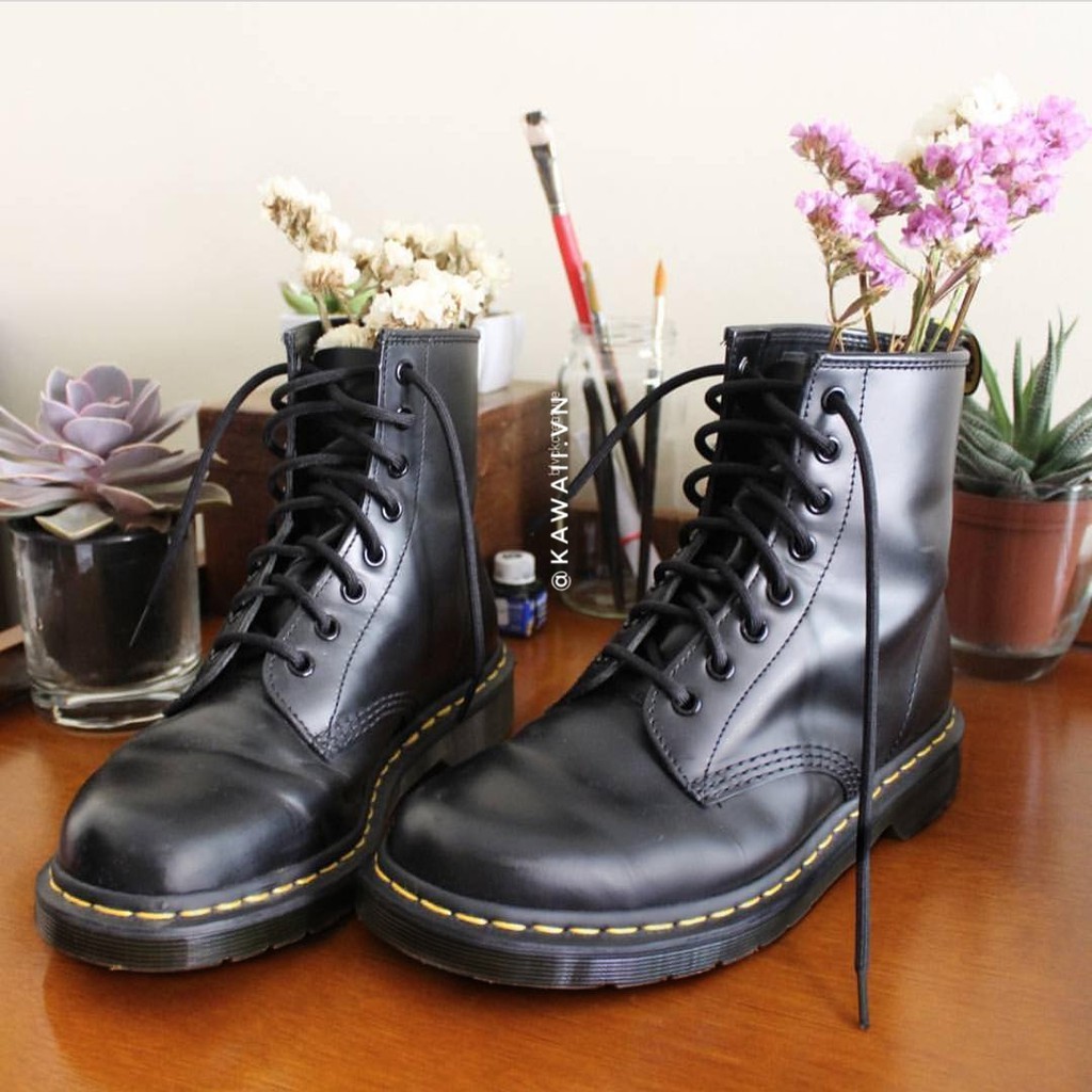 [Có sẵn] Giày ORIGIN BOOTS cổ cao chất da lì cao cấp đế 3cm (Ảnh thật shop tự chụp)