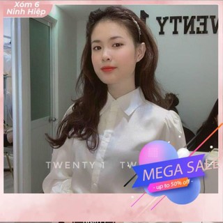 Áo Sơ Mi Trơn Chất Lụa Áo Sơ Mi Nữ Hot
