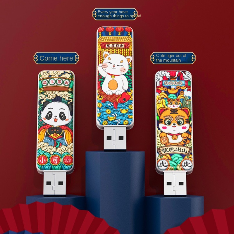 Usb 2.0 Dung Lượng 4GB 8GB 16GB 32GB 64GB 128GB Hình Hoạt Hình Sáng Tạo