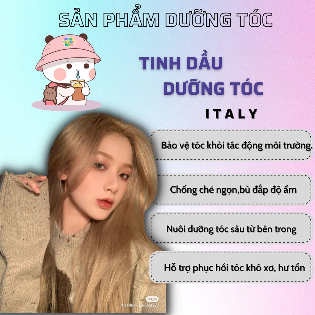 tinh dầu bảo vệ và phục hồi tóc [ serum dưỡng tóc ]