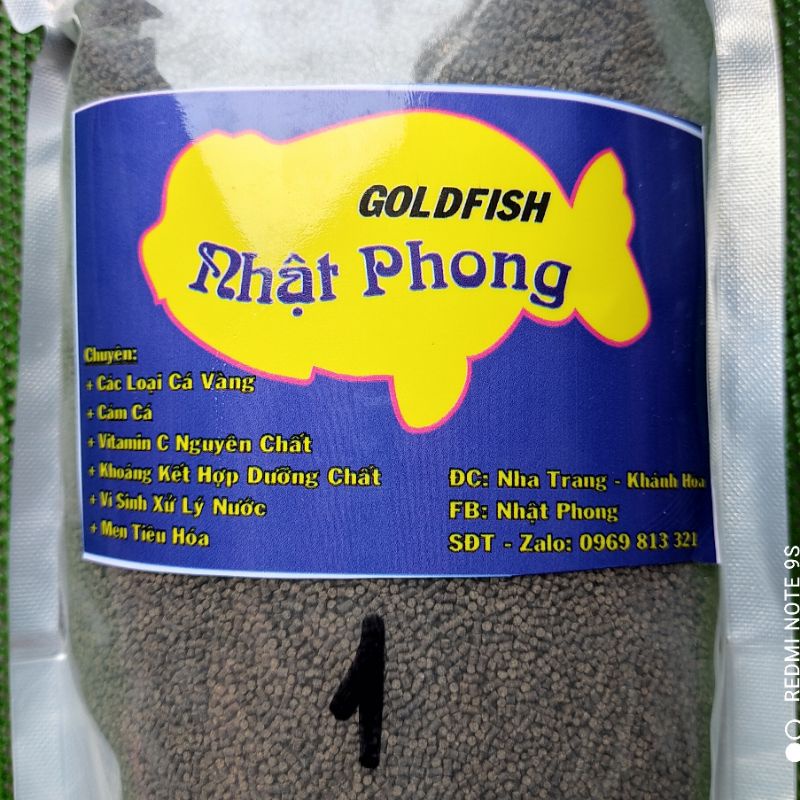 [Mã PET50 giảm 10% - tối đa 50K đơn 250K] Cám Nhật Phong goldfish tốt cho tiêu hoá của cá vàng