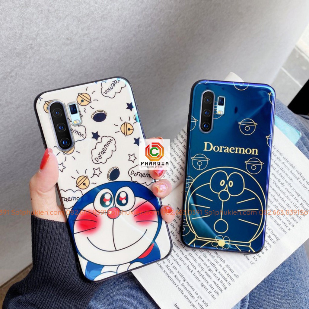 Ốp lưng ép kính Oppo A5s / A7 / A3s / A12 / A9 2020 / A5 2020 / A52 / A92 / F9 Hình Mèo Leng Keng