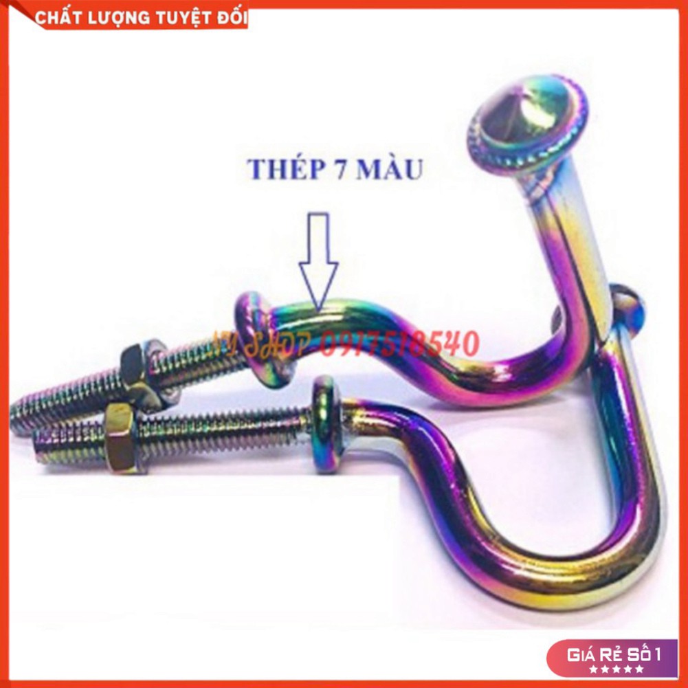 🗽 móc treo đồ TITAN kiểu móc câu xi 7 màu giá tốt 🗽