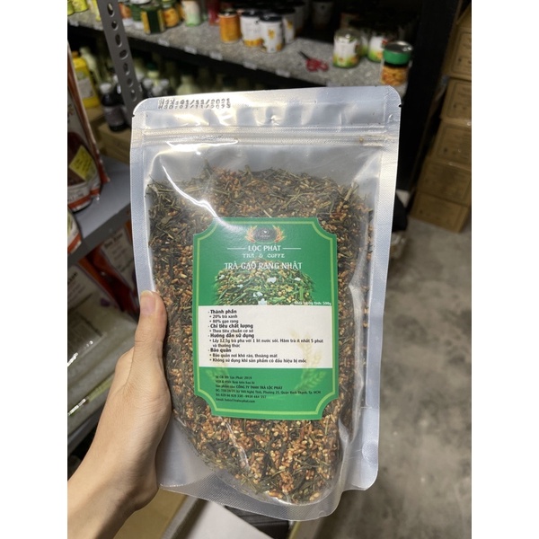 Trà gạo Rang Nhật Lộc Phát 500g