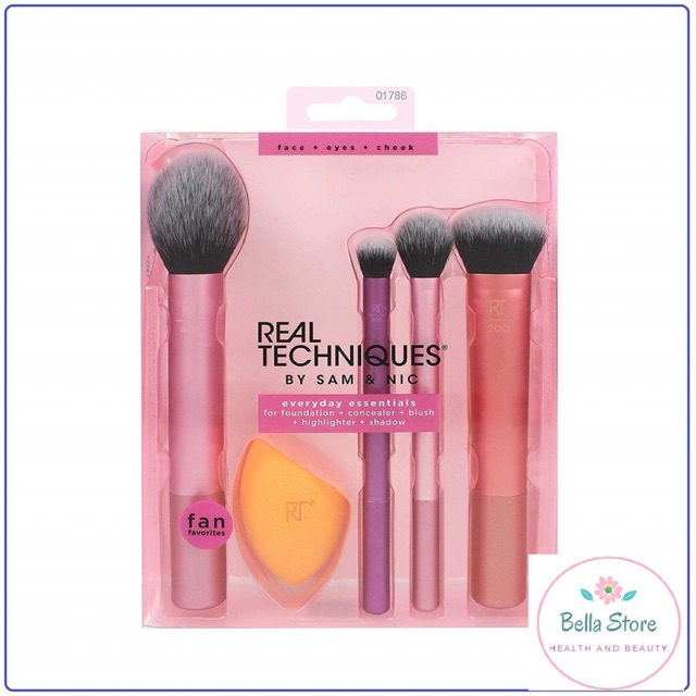 Bộ cọ Real Techniques Every Day Essential Brush