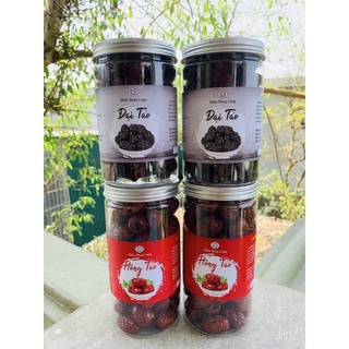 Combo Hồng táo Đại táo Táo đen Táo đỏ - đông y chấn hưng long