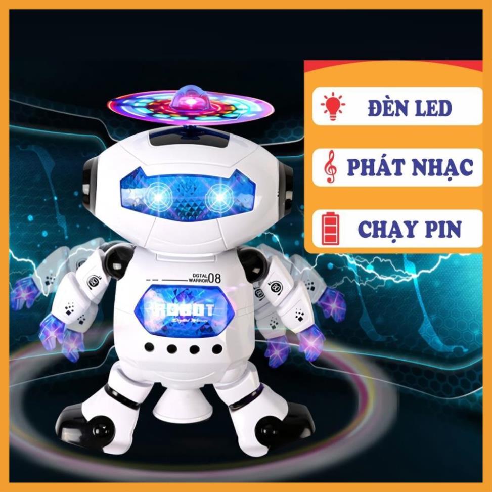 Robot nhảy múa 360 độ cao cấp siêu dễ thương dành cho bé