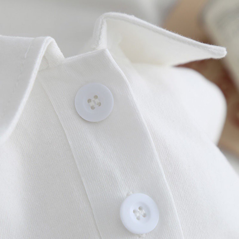 Áo polo nữ I Áo phông, thun có cổ I unisex dáng rộng cotton basic cực xinh | BigBuy360 - bigbuy360.vn