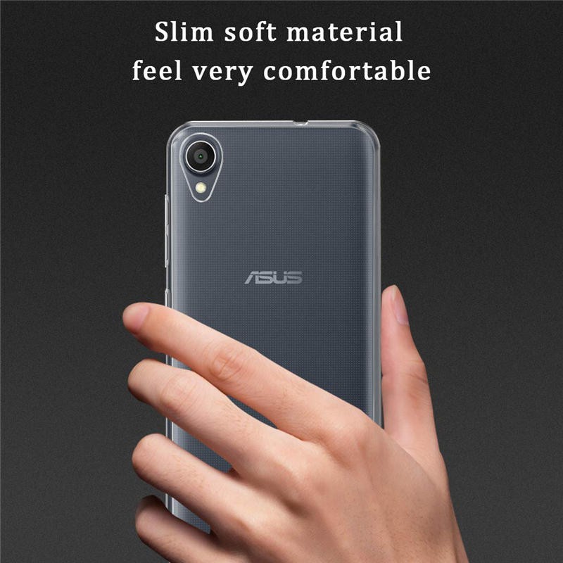 Ốp Lưng ASUS Zenfone live L1 TPU Dẻo Suốt Vỏ silicon ASUS Zenfone live L1 ZA550KL mềm Su Chống Trầy Chống ngã Case