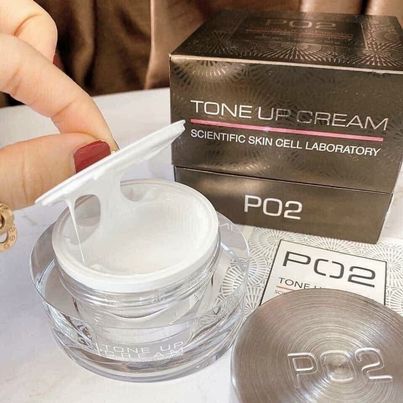 💢(CHÍNH HÃNG,)Kem P02 TONE UP CREAM KEM VÁNG SỮA PO2 TONE UP CREAM