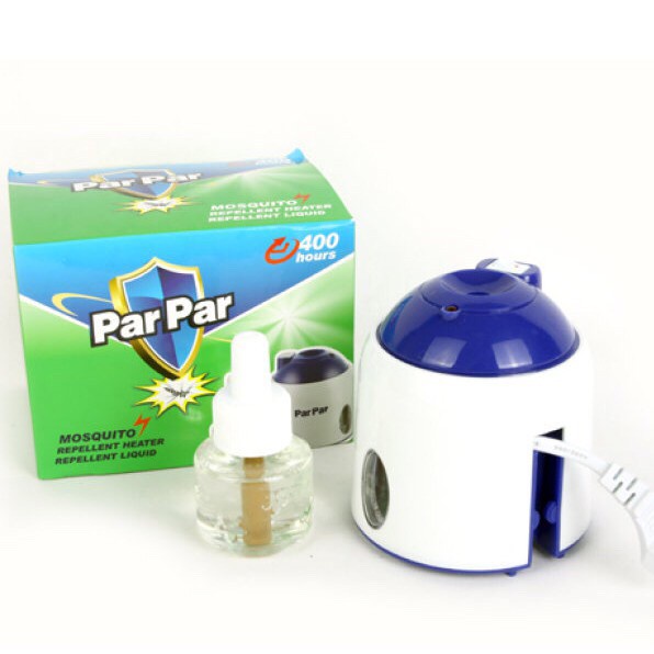 Máy đuổi muỗi xông tinh dầu parpar (tặng 1lọ tinh dầu parpar)