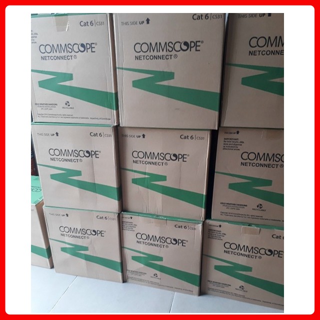 Dây Cáp Mạng COMMSCOPE(AMP) Cat6 UTP Dây Mạng Lan Lõi Đồng Nguyên Chất - Hàng Chính Hãng