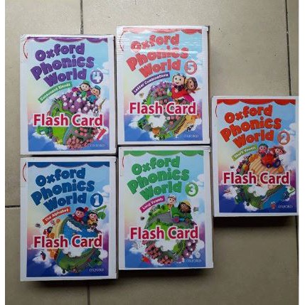 Thẻ học tiếng Anh Flashcard Oxford Phonics
