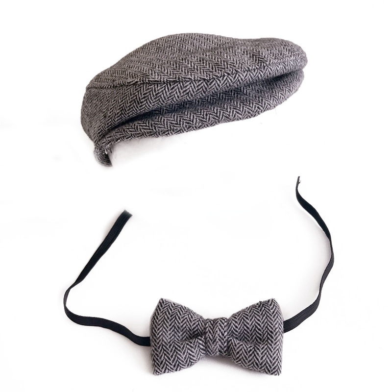 Bộ 2 Mũ Beanie Màu Sắc Cho Bé Chụp Ảnh