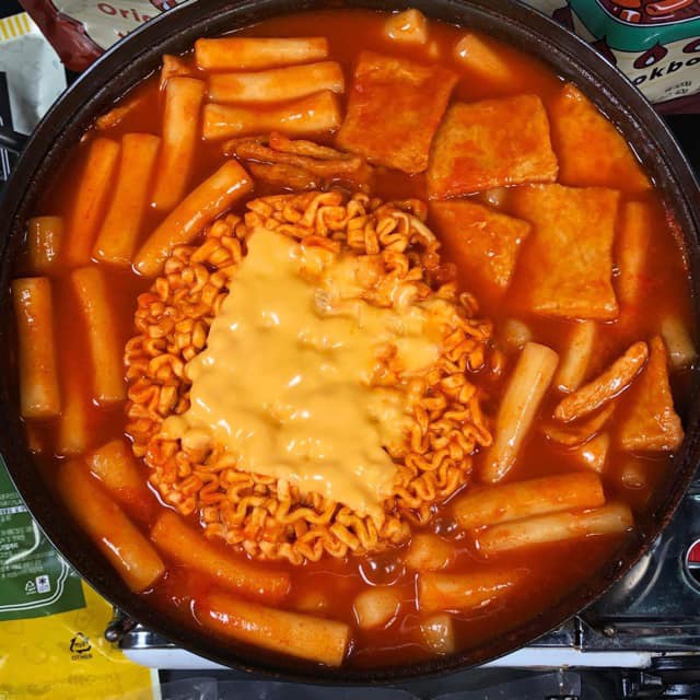 Bánh gạo phô mai Jofood - Tokbokki 500g