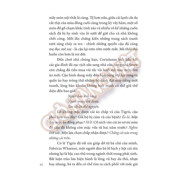 Sách Khúc hát của chim ca và rắn độc - Nhã Nam