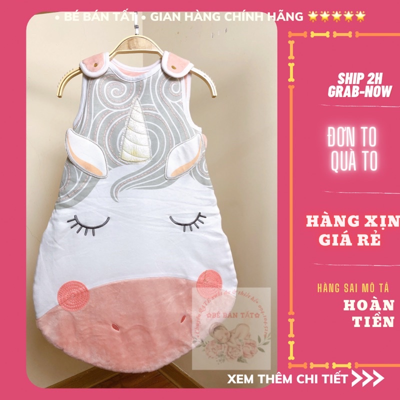 Túi ngủ mùa đông, có 2 lớp bông siêu ấm, lỗi nhỏ k đáng kể