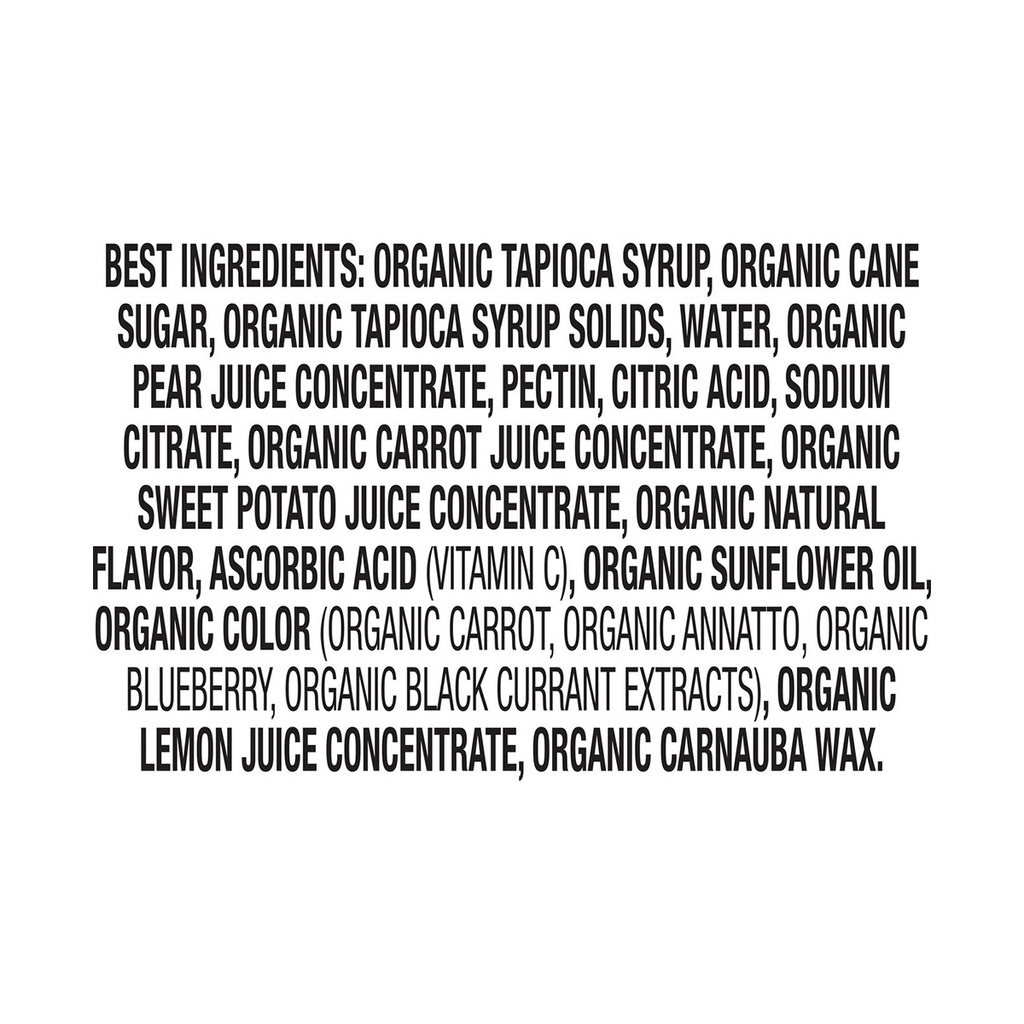 Kẹo Dẻo Trái Cây Hữu Cơ Vị Tự Nhiên Annie's Organic Bernie's Farm Fruit Snacks, Hộp 5 Gói, Gói 23g
